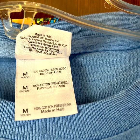 Hoop Kids S/S Youth Basketball Theme Tee - Picture 3 of 4